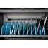 DIGITUS Nabíjecí vozík pro notebooky/tablety do 15,6", USB-C, 30x nabíjecí základna, PDU, ventilátor, 1260x824x650 mm
