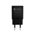 Univerzální USB nabíječka Natec RIBERA GaN 30 W, 1X USB-A, 1X USB-C, černá