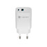 Universální USB nabíječka Natec RIBERA GaN 30W, 1X USB-A, 1X USB-C, Bílá