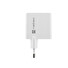 Univerzální USB nabíječka Natec RIBERA GaN 45W, 1X USB-A, 1X USB-C, bílá