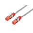 DIGITUS Color spony pro Patch kabel, balíček 100ks, červená