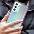 GEAR4 Milan kryt Samsung S22 transparentní tyrkys