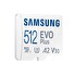 Samsung EVO Plus/micro SDXC/512GB/UHS-I U3 / Class 10/+ Adaptér/Bílá