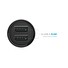 Set FIXED autonabíječky s 2xUSB výstupem a USB/Lightning kabelu, 1 metr, MFi certifikace, 15W Smart Rapid Charge, černá
