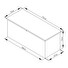 Zahradní box G21 Denver 770 L, šedý plechový