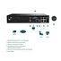 TP-LINK záznamové zařízení VIGI NVR1004H-4P 4 kanálů, 4x Lan s PoE, 2x USB