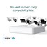TP-LINK Záznamové zařízení VIGI NVR1104H-4P 4 kanálů, 4x Lan s PoE, 2x USB