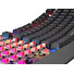 GENESIS herní klávesnice THOR 230/TKL/RGB/Outemu Red/Bezdrátová USB + Bluetooth/US layout/Černá