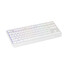 GENESIS herní klávesnice THOR 230/TKL/RGB/Outemu Red/Bezdrátová USB + Bluetooth/US layout/Bílá
