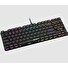 CANYON Herní klávesnice Cometstrike TLK GK-50, mechanická, drátová, multimediální, podsvícená, 87 kláves, CS layout