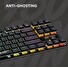 CANYON Herní klávesnice Cometstrike TLK GK-50, mechanická, drátová, multimediální, podsvícená, 87 kláves, CS layout