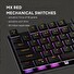 CANYON Herní klávesnice Cometstrike TLK GK-50, mechanická, drátová, multimediální, podsvícená, 87 kláves, CS layout