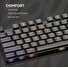 CANYON Herní klávesnice Cometstrike TLK GK-55, mechanická, drátová, multimediální, podsvícená, 105 kláves, CS layout