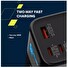 CANYON powerbanka PB-2010, 27000mAh, 2x USB-C 140W PD3.1, 1x USB-A QC 3.0, display, tmavě šedá