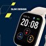 CANYON smart hodinky EASY SW-54, 1,7" IPS displej, 14 sport režimů, IP68, Android/iOS, black