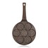 Pánev Banquet na 7 lívanců s nepřílnavým povrchem Granite Brown Smile 26 cm