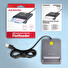 AXAGON CRE-SM3T, USB-A FlatReader čtečka kontaktních karet Smart card (eObčanka), kabel 1.3m