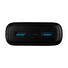 Powerbanka FIXED Zen 20 s LCD displejem a výstupem PD 20W, 20 000 mAh, černá