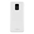 Powerbanka FIXED Zen 10 s LCD displejem a výstupem PD 20W, 10 000 mAh, bílá