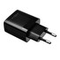 Síťová nabíječka FIXED s 2xUSB výstupem, 17W Smart Rapid Charge, černá