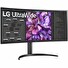 LG IPS monitor 34WQ75C QHD / prohnutý / 34" / 3440x1440 / 300cd/m2 / 5ms GtG /HDMI / DP / USB-C / repro