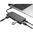 Natec multiport adaptér FOWLER 2 3X USB 3.0 HUB, HDMI 4K, USB-C, RJ45, SD, MICRO SD