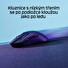 HP HyperX Pulsefire Haste 2 Core – bezdrátová herní myš (černá)