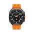Samsung Galaxy Watch Ultra/47mm/Titanium Gray/Sport Band/Orange