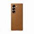 Samsung Ochranný kryt z veganské kůže pro Fold 6 Brown