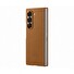 Samsung Ochranný kryt z veganské kůže pro Fold 6 Brown