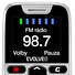 EVOLVEO EasyPhone, mobilní telefon pro seniory s nabíjecím stojánkem, bílá