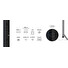TCL 65C855 SMART TV 65" QLED/4K UHD/Mini LED/4xHDMI/144Hz/2xUSB/LAN/GoogleTV