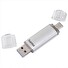 Flashdisk Hama Flash Pen Laeta, USB-C/USB-A 3.1 , 64 GB, 40 MB/s, stříbrný