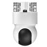 iGET HOME Camera CS8 White - bezdrátová venkovní 2K kamera, Auto tracking, krytí IP65, zvuk