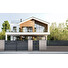 Brána G21 Reno 350x158 cm dvoukřídlá, antracitová