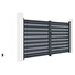 Brána G21 Reno 350x176 cm dvoukřídlá, antracitová