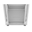 LANBERG Volně stojící skříň 19" 42U/600x800 LCD skleněné dveře šedá