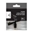 Gembird adaptér USB-C (M) / Lightning (M), datový / nabíjací, opletený, pravouhlý, 0.2m