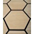 Akustický panel G21 81,5x66,5x2,1 cm plástev, přírodní dub