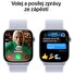 Apple Watch S10/42mm/Silver/Sport Band/Blue Cloud