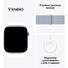 Apple Watch S10/42mm/Silver/Sport Band/Blue Cloud