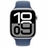 Apple Watch S10/46mm/Silver/Sport Band/Denim/-M/L