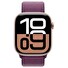 Apple Watch S10/46mm/Rose Gold/Sport Band/Plum