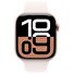 Apple Watch S10 Cell/42mm/Rose Gold/Sport Band/Light Blush/-S/M