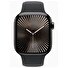 Apple Watch S10 Cell/42mm/Slate Grey/Sport Band/Black/-M/L