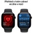 Apple Watch S10 Cell/42mm/Slate Grey/Sport Band/Black/-M/L
