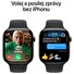 Apple Watch S10 Cell/42mm/Slate Grey/Sport Band/Black/-M/L