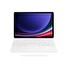 Samsung Ochranný kryt s klávesnicí a touchpadem pro Tab S9/S9 FE White