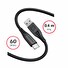 SWISSTEN DATOVÝ KABEL SOFT SILICONE USB / USB-C 0,4 M ČERNÝ
