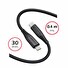 SWISSTEN DATOVÝ KABEL SOFT SILICONE USB-C / LIGHTNING 0,4 M ČERNÝ
